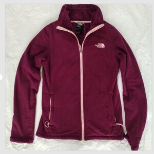 North Face Zip Up jacket womens XS/TP Plum